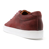 Vino Distressed Low-Top Sneakers