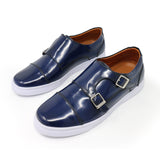 Midnight Double Monk Strap Sneakers