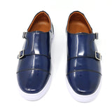 Midnight Double Monk Strap Sneakers