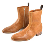 Caramelo Side Zip Boot