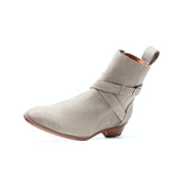 Gris Pardo Distressed Jodhpur Boots