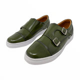 Forest Green Double Monk Size 7.5