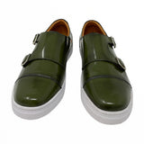 Forest Green Double Monk Size 7.5