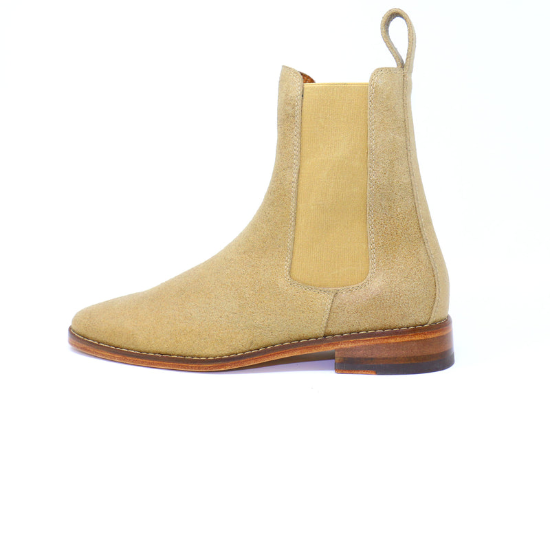 Sand Distressed Chelsea Boot