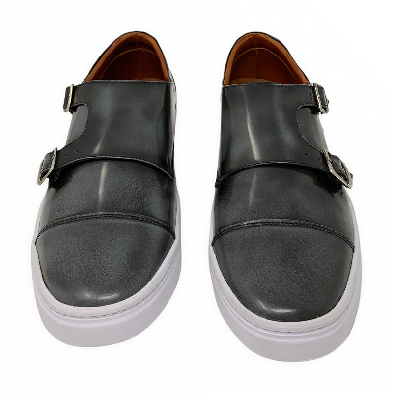 Ag Double Monk Sneaker Size 8.5