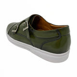 Forest Green Double Monk Size 7.5